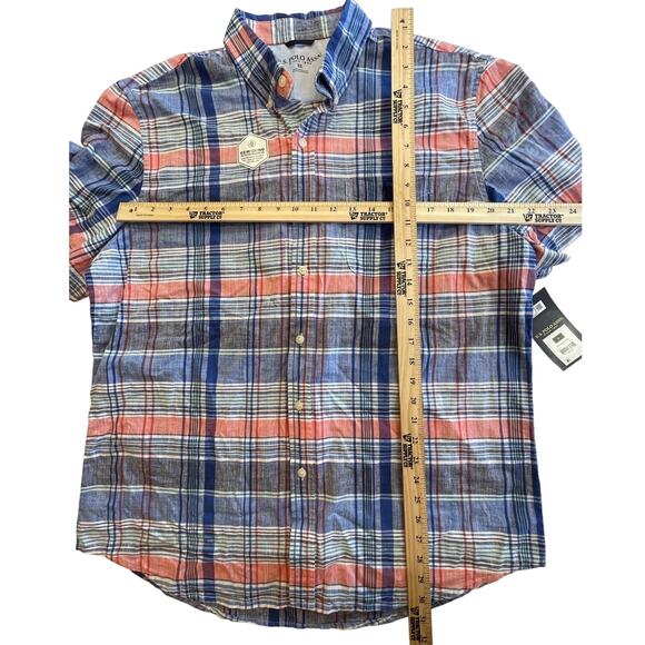 Mens New with Tags XL US Polo Button Down Shirt - Picture 3 of 4